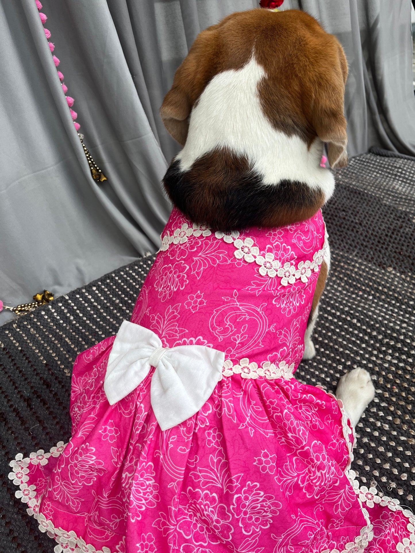 Pink Floral Frock