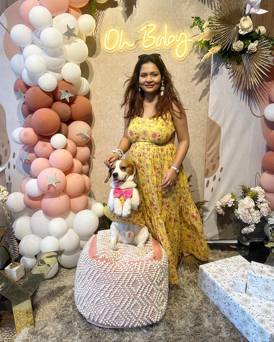 Yellow Floral Dress