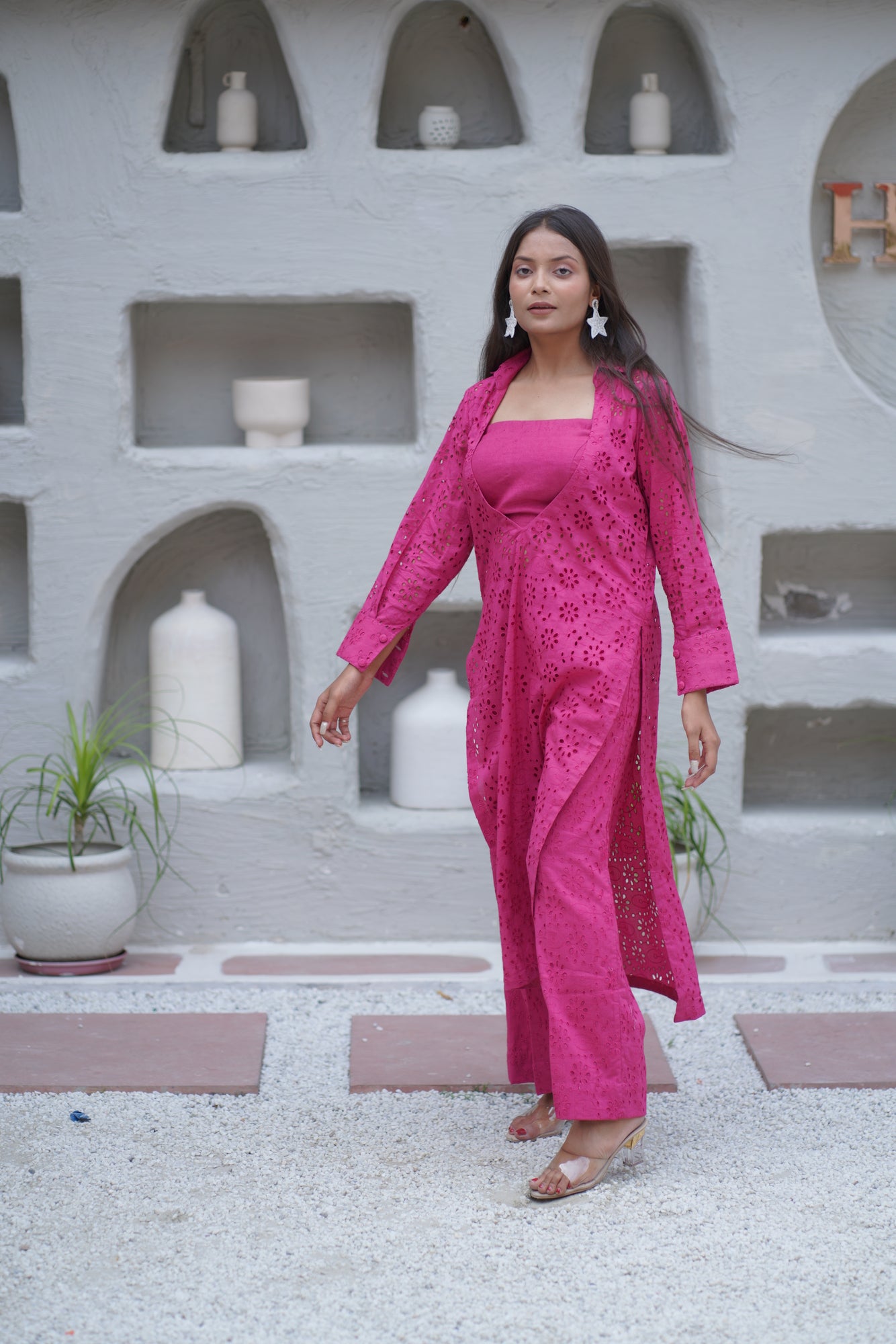 Rani Kurta Trio set