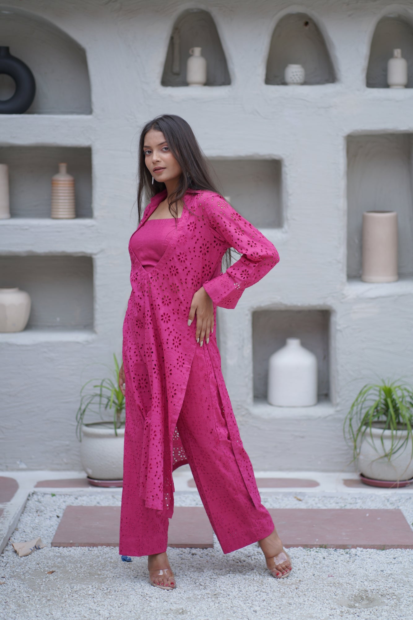 Rani Kurta Trio set